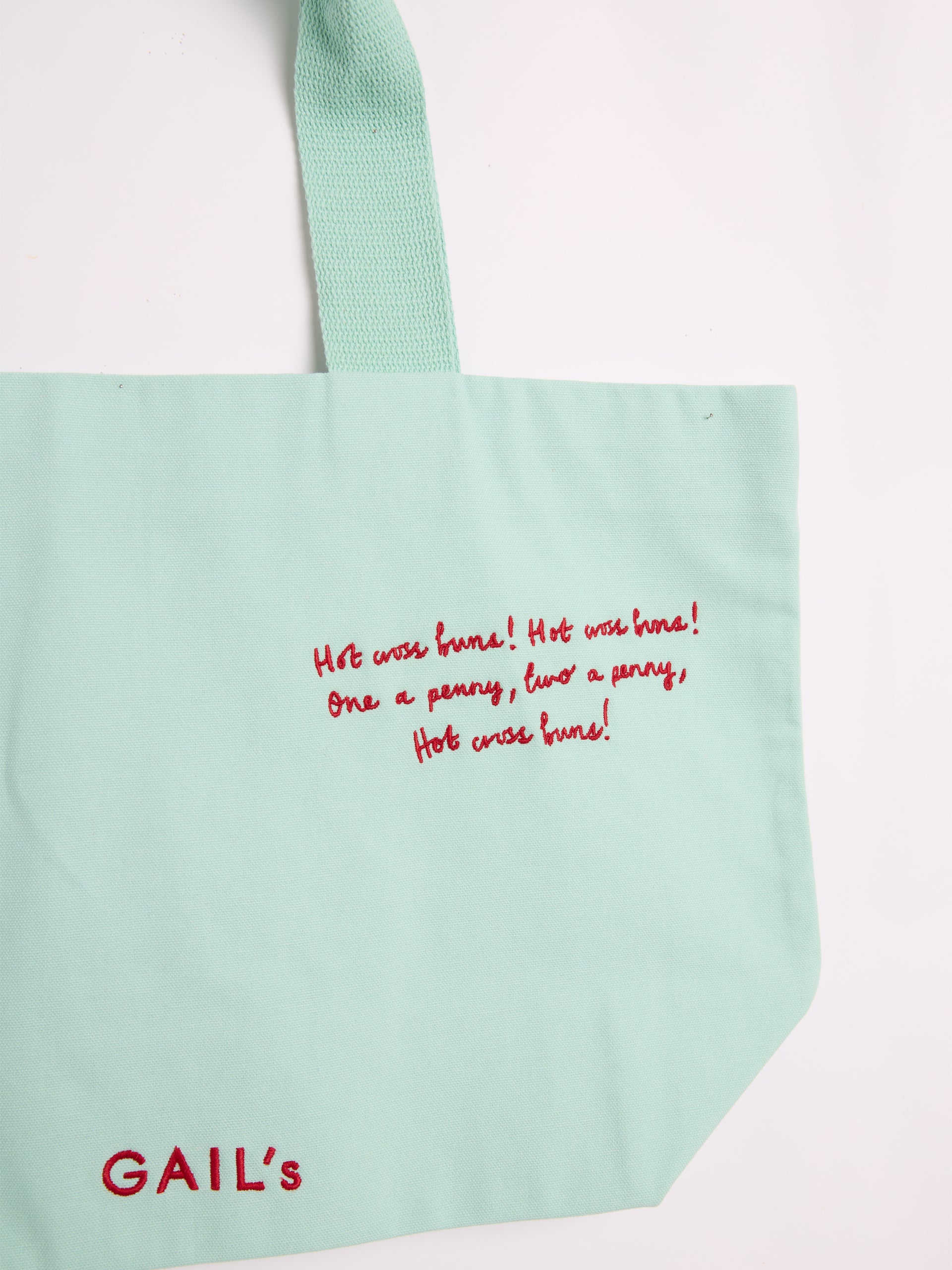 Nationwide Aqua Hot Cross Bun Tote Bag - Image 3