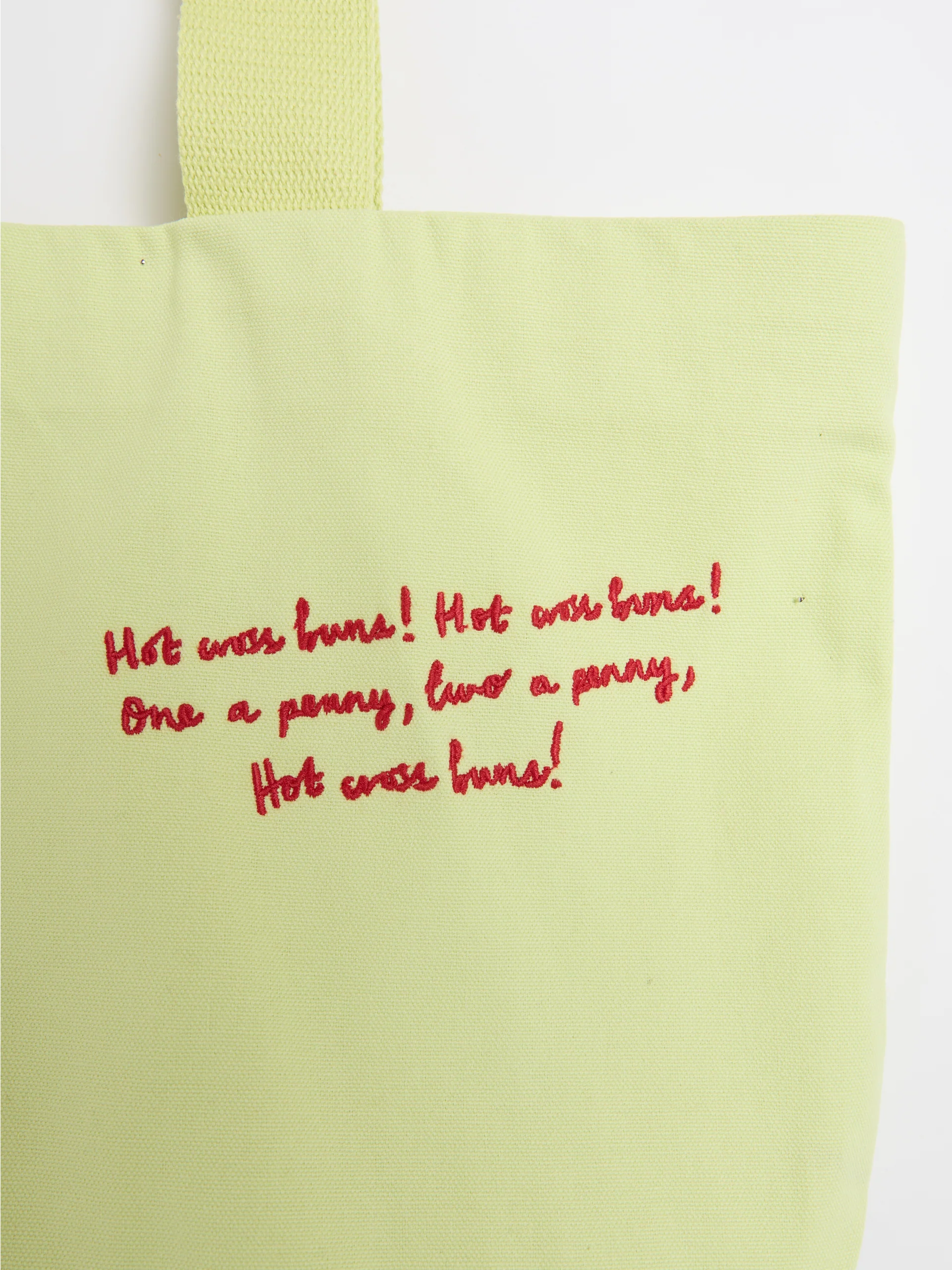 Nationwide Lime Hot Cross Bun Tote Bag - Image 4