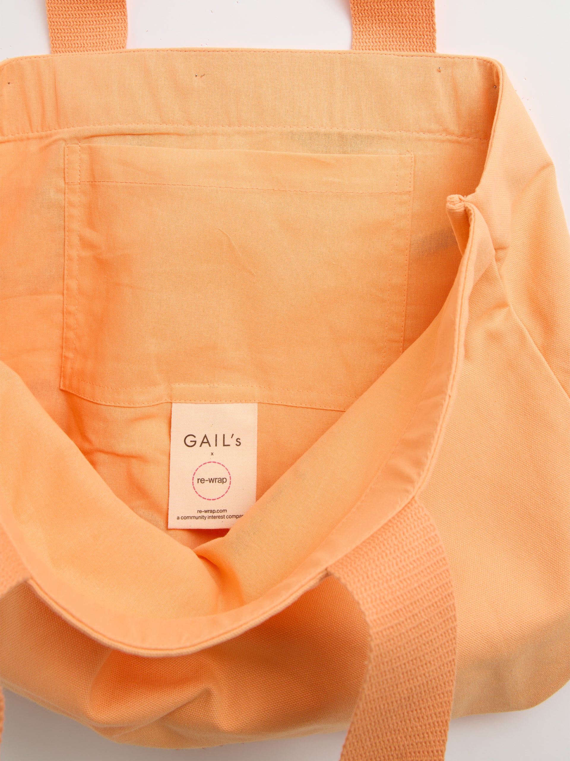 Nationwide Peach Hot Cross Bun Tote Bag - Image 4